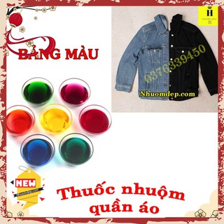 Thuốc nhuộm quần áo [ dùng thử ]
