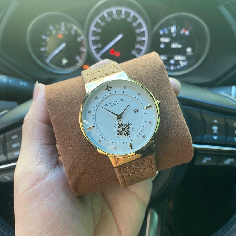 Đồng hồ nam BÔNG TUYẾT🔰Hot trend 2021🔰siêu mỏng,siêu đẹp,chống nước,chống xước đeo ôm tay tạo cảm giác thoải mái | BigBuy360 - bigbuy360.vn