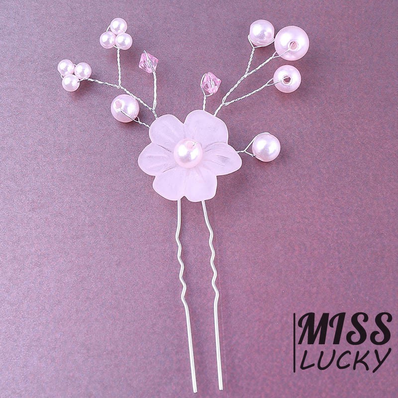 Set 2 trâm cài tóc hình hoa thanh tú thời trang Hàn cho nữ