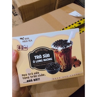 [HN] Trà sữa Ô long nướng / Trân châu đường đen Ban milktea