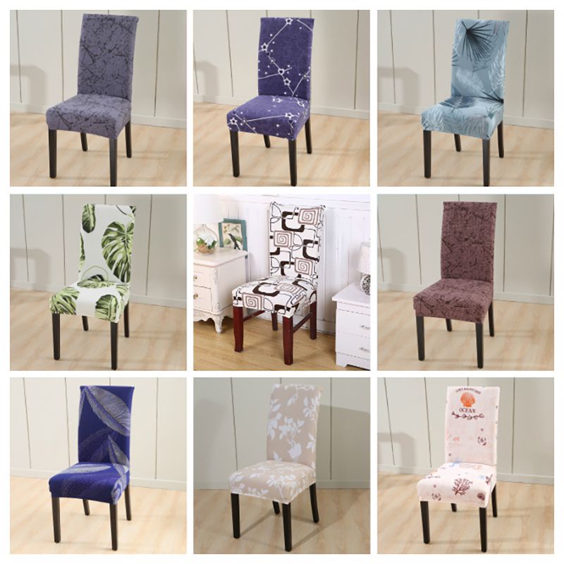 Vỏ Bọc Ghế Ngồi Co Giãn Chống Bụi In Họa Tiết Hình Học