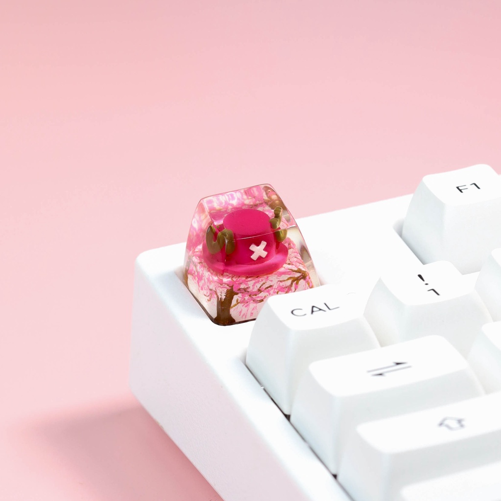 One Piece Tony Chopper Keycaps, Nút bàn phím lẻ mũ Tony Tony Chopper