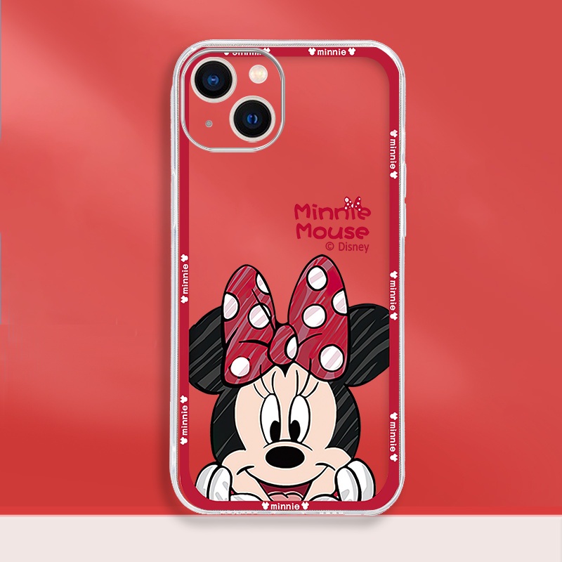 Ốp Điện Thoại Tpu Mềm Chống Sốc In Hình Disney Cho iPhone 11 12 13 pro max XS X XR XSMax 7 8 6 6s plus SE 2020