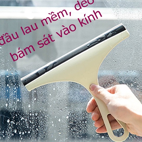 Dụng Cụ Gạt Nước Cây Lau Kính Cầm Tay Giá rẻ Tiện Dụng