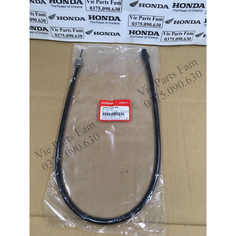 Dây công tơ mét đồng hồ Blade 110/DREAM 110/ FURURE 125/ WAVE RSX 110/ S110/ RS100, S100, RSX 100, hàng chính hãng Honda