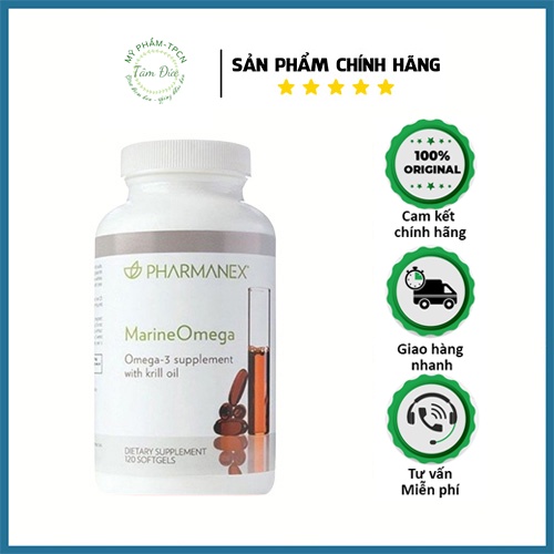 Omega 3 Viên Uống tăng cường Cho Da Marine Omega tim và tuần hoàn não tăng cường sinh lí nam