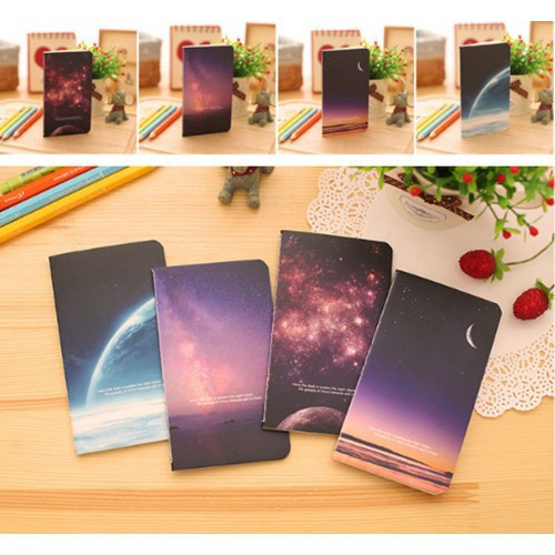 Set 2 sổ tay ghi chép kiểu dáng đẹp mắt tiện dụng