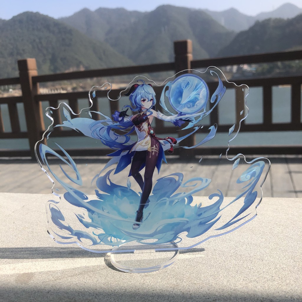 (50 mẫu) Tượng mô hình Mica Standee Game Genshin Impact