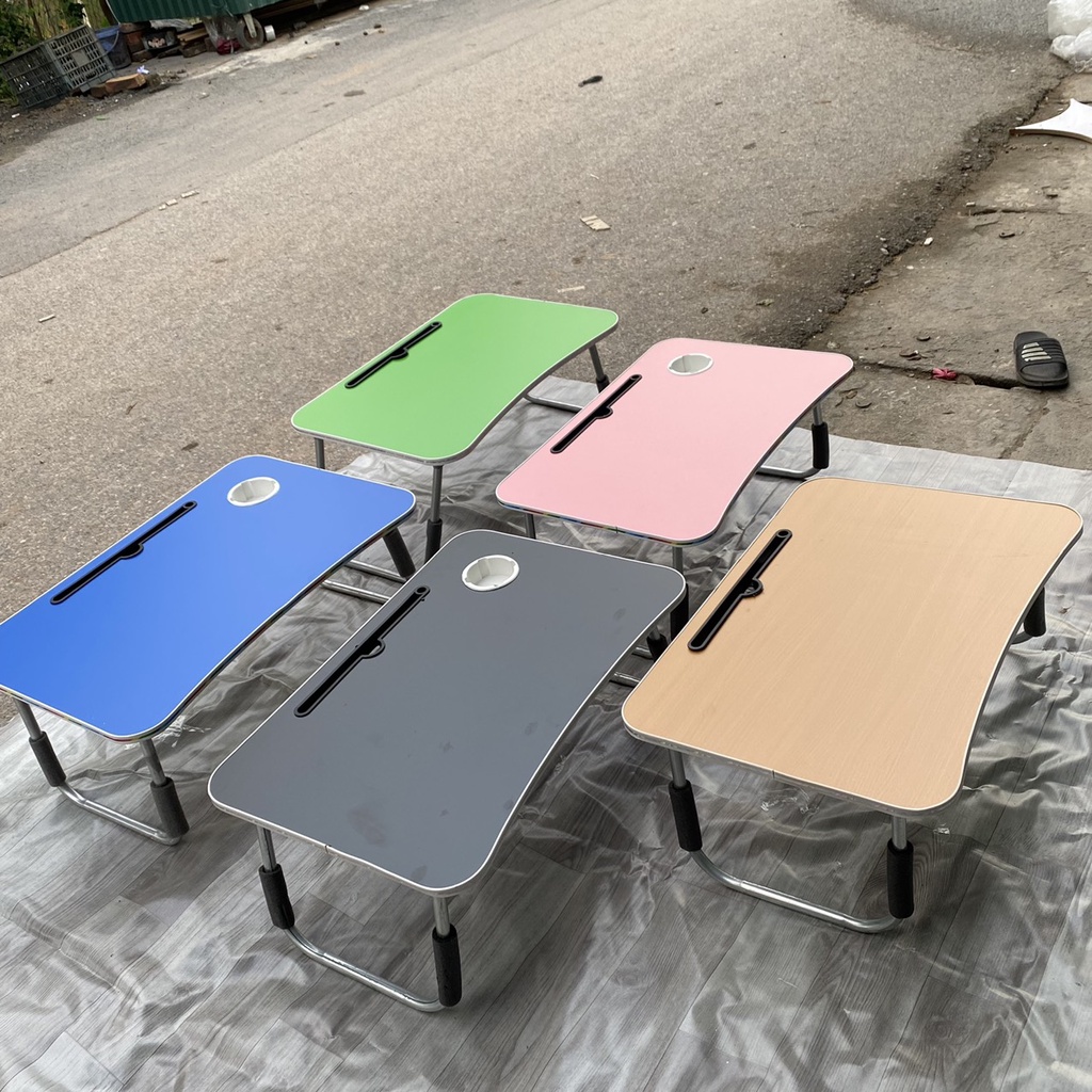 Bàn học gấp gọn thông minh có khe cắm ipad