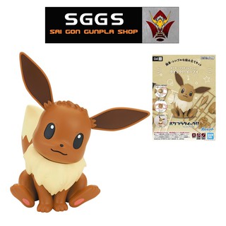 Pokepla Collection Quick 04 Eevee Mô Hình Lắp Ráp Bandai Figure Rise Standard Đồ Chơi Anime Nhật