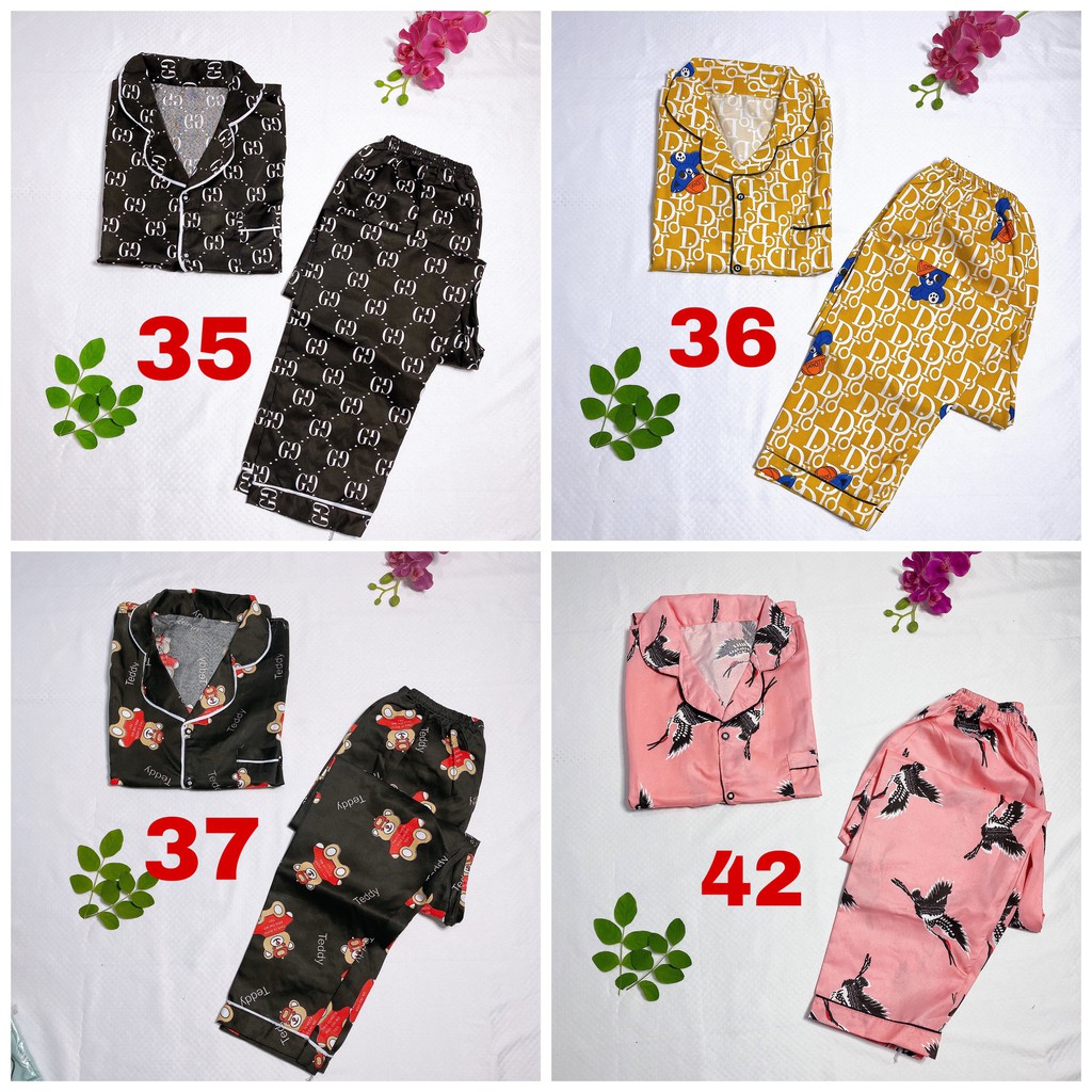 [Link 2] Mẫu mới về đồ bộ pijama ngủ mặc nhà thái lan chất kate thái loại 1