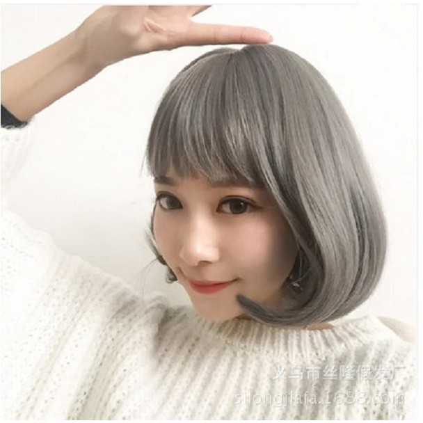 Tóc giả nữ hàn quốc + Tặng kèm lưới TG66