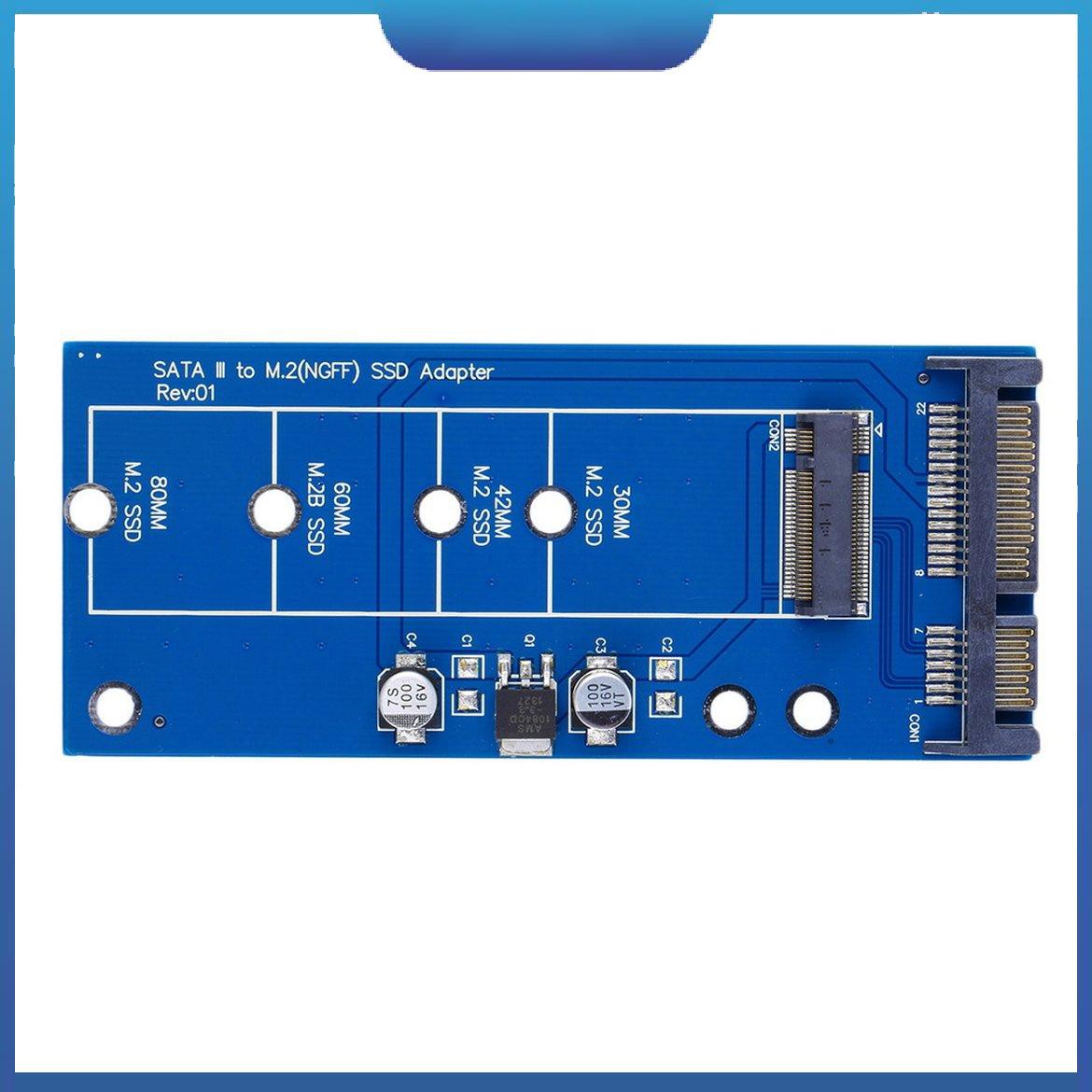 Thẻ chuyển đổi M2 NGFF ssd SATA3 SSDs Sata sang NGFF chuyên dụng cao cấp | BigBuy360 - bigbuy360.vn