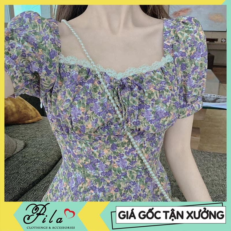 [Giá gốc tận xưởng] Đầm hoa cúc thời trang