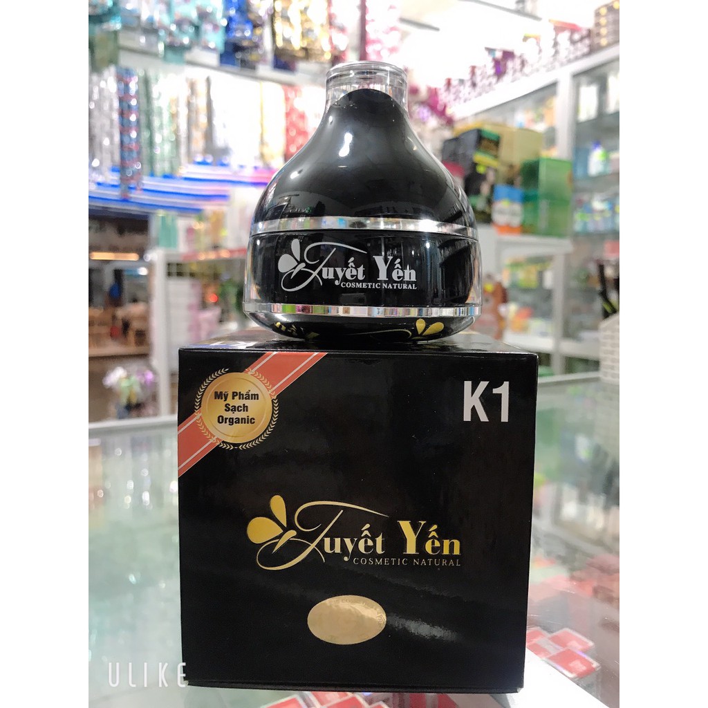 Kem Tuyết Yến K1 VIP nhau thai cừu face đa chức năng cải thiện đỏ da -chống nám-chống nắng-giữ ẩm-ngừa mụn -trắng da 40G