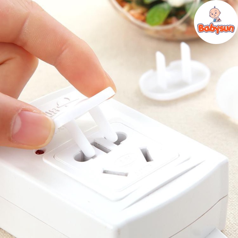 Nút bịt ổ điện 2 nhánh an toàn cho bé yêu