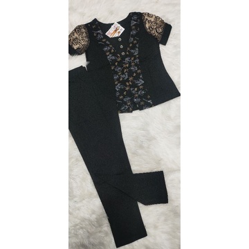 Bộ Quỳnh Anh tay ngắn quần dài thun cotton mịn sale