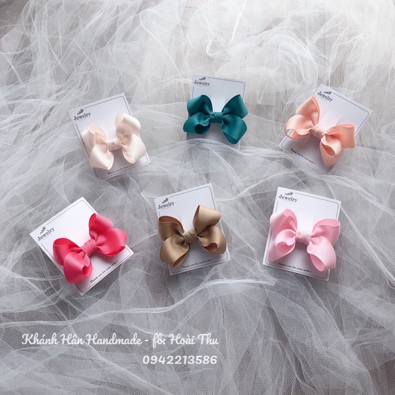 Lẻ 1 chiếc kẹp tóc dành cho bé gái ( link 4/5 - ảnh thật KH handmade )