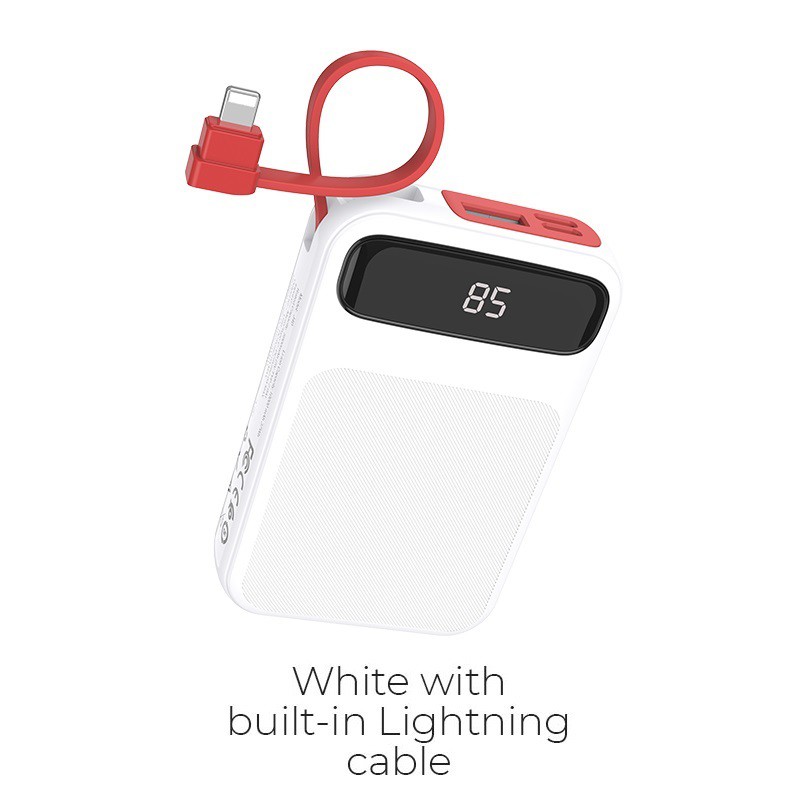 [Mã SKAMSALE03 giảm 10% đơn 200k] PIN DỰ PHÒNG J40 LIGHTNING 10000MAH