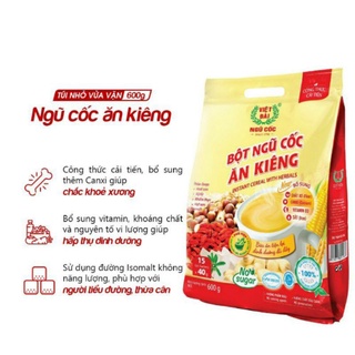 Bột ngũ cốc ăn kiêng việt đài chính hãng 600g