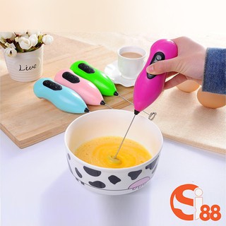 Máy đánh trứng, máy đánh sữa mini - Dụng cụ tạo bọt cafe cầm tay siêu tiện lợi và nhỏ gọn