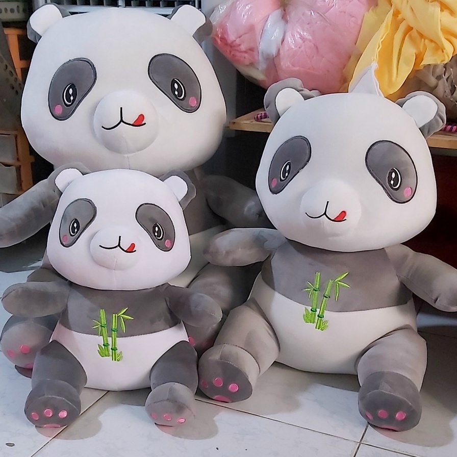 Gấu Bông Gấu Trúc Cao Cấp Dễ Thương, Bụng Thiêu Cây Trúc Xinh, Thú Bông Cute Làm Qùa Tặng Ý Nghĩa