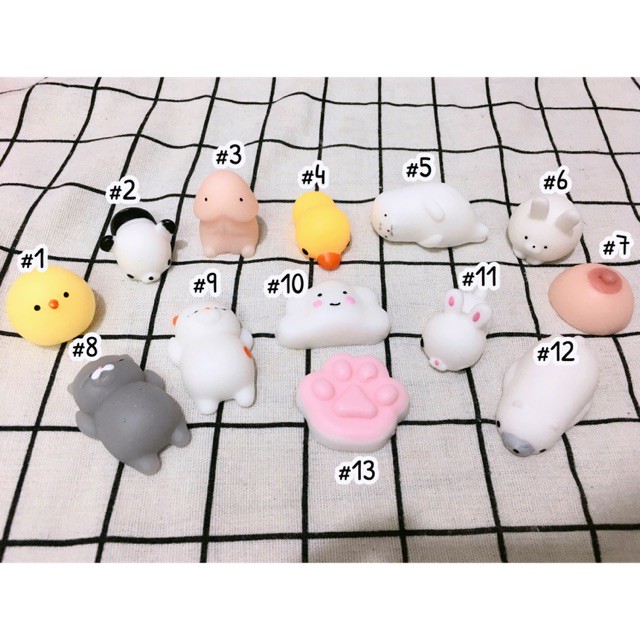 Thú dẻo mochi squishy  shop bansigudetama