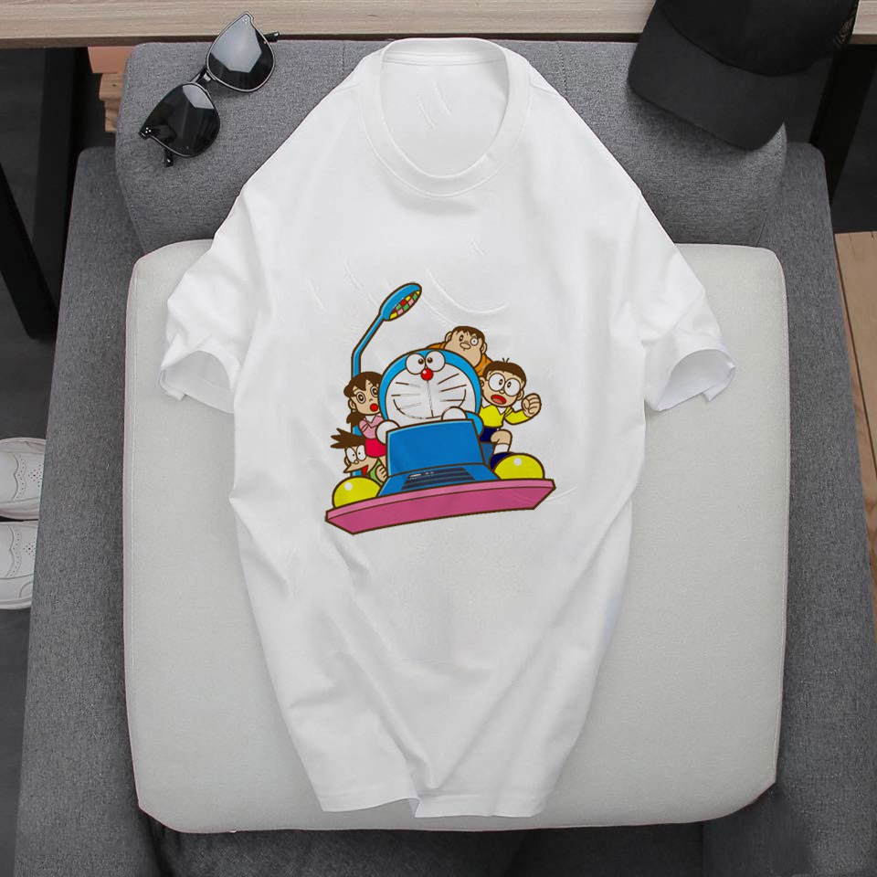 Áo Thun Phim Hoạt Hình Doraemon và Những Người Bạn  ( Có Size Trẻ Em ) 16.20