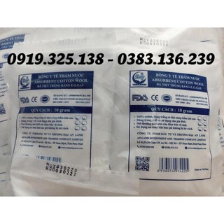 20 gói Bông y tế An Lành gói 10g
