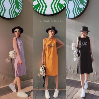 Váy 3 lỗ dáng xuông | Váy bầu