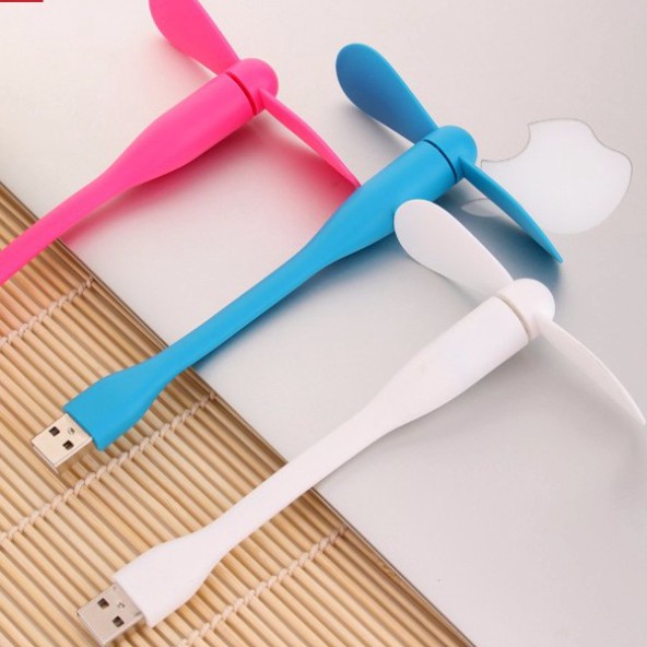 ♻️ QUẠT MINI USB 2 CÁNH cắm pin sạc dự phòng, laptop, desktop, các ổ điện có cổng USB