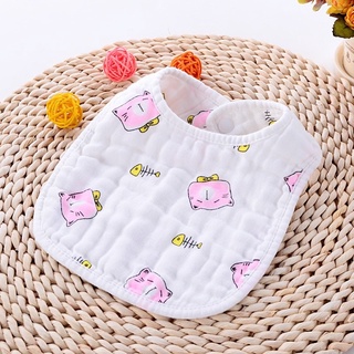 Yếm xô cúc bấm 6 lớp cho bé