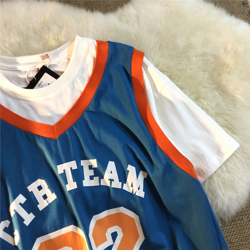 Set Áo Thun Form rộng mix gile | BigBuy360 - bigbuy360.vn