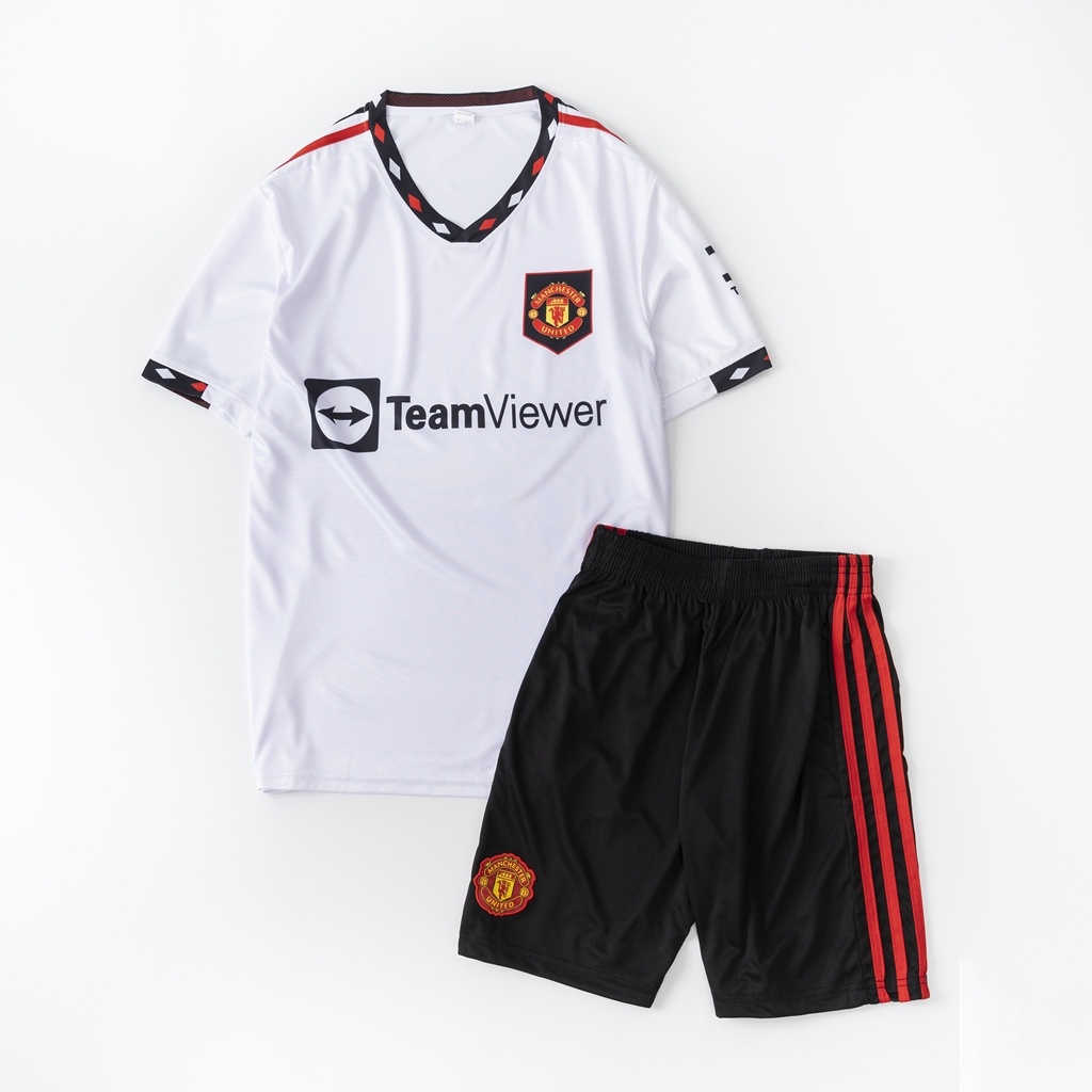 Bộ quần áo đá bóng nam nữ câu lạc bộ  Manchester United  , chất thun lạnh thoáng mát Bon_store
