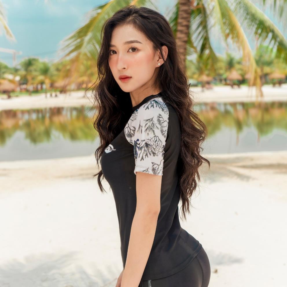 Áo Bơi Nữ Tay Ngắn - Short Sleeve Coral new | BigBuy360 - bigbuy360.vn