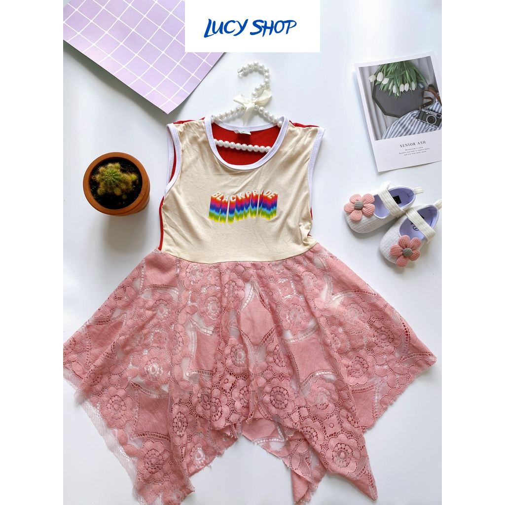 Váy công chúa cho bé gái dễ thương hàng QCCC từ 6 tháng đến 3 tuổi