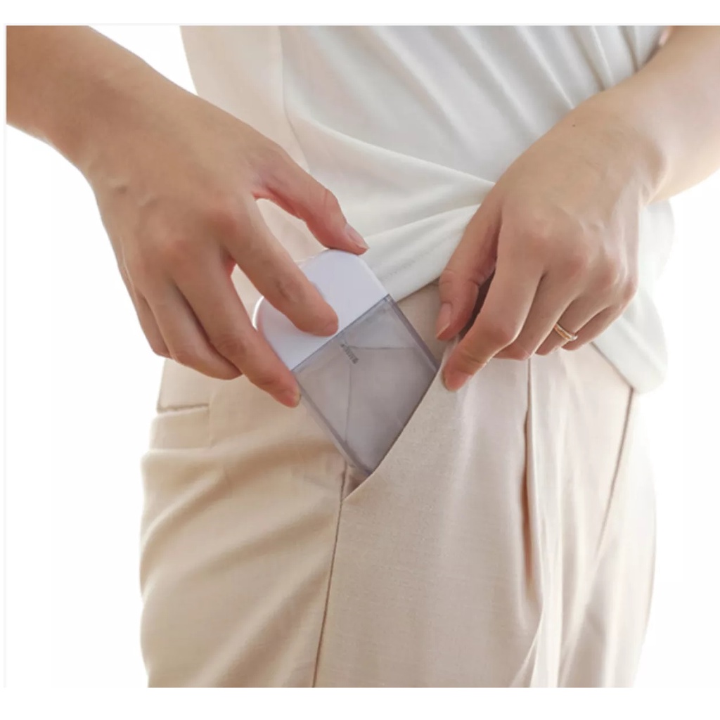 Hộp Nhựa Xịt Sát Khuẩn Cầm Tay, Hộp Chiết Cồn, Mỹ Phẩm, Nước Rửa Tay MangTheo Người, Bỏ Túi Khi Ra Ngoài. Kingler 7144