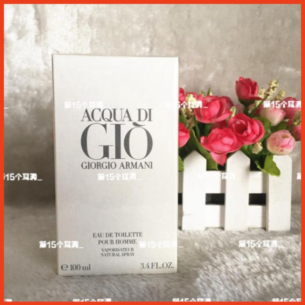Nước Hoa Nam AQUA DI GIÒ 100ML, Hương Nhẹ Nhàng Tươi Mát Nam Tính Không Thể Thiếu Cho Mọi Chàng Trai