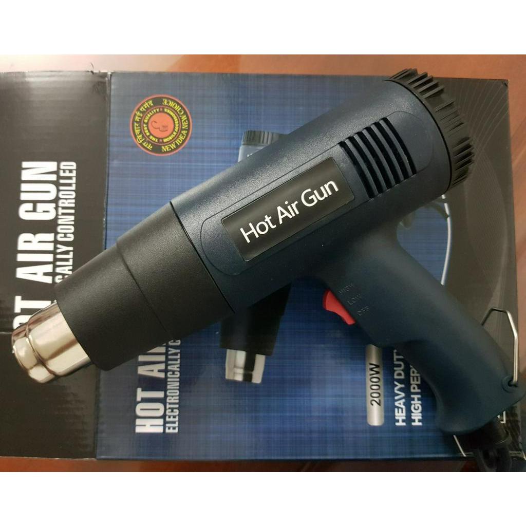 Máy khò nhiệt, thổi hơi nóng đa năng dán decal công suất lớn 2000W