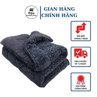 Chăn lông cừu đại hàn chữ vạn nặng 3.2kg dream time