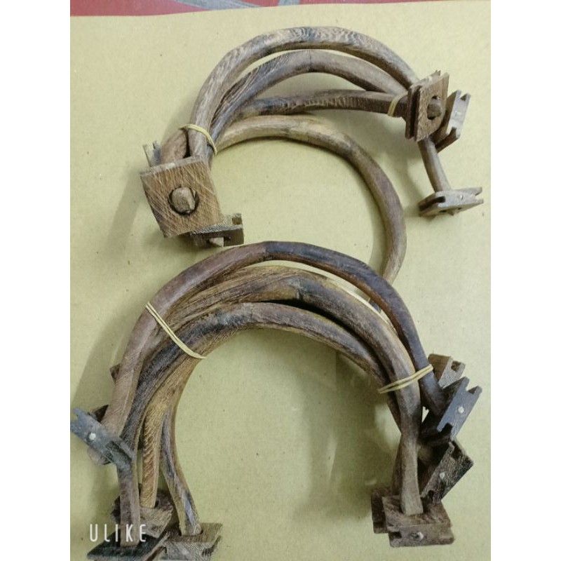 Cầu Góc 2 tai bằng Mây- cầu góc cho chim -00x00x00 giúp lồng chim thêm rực rỡ