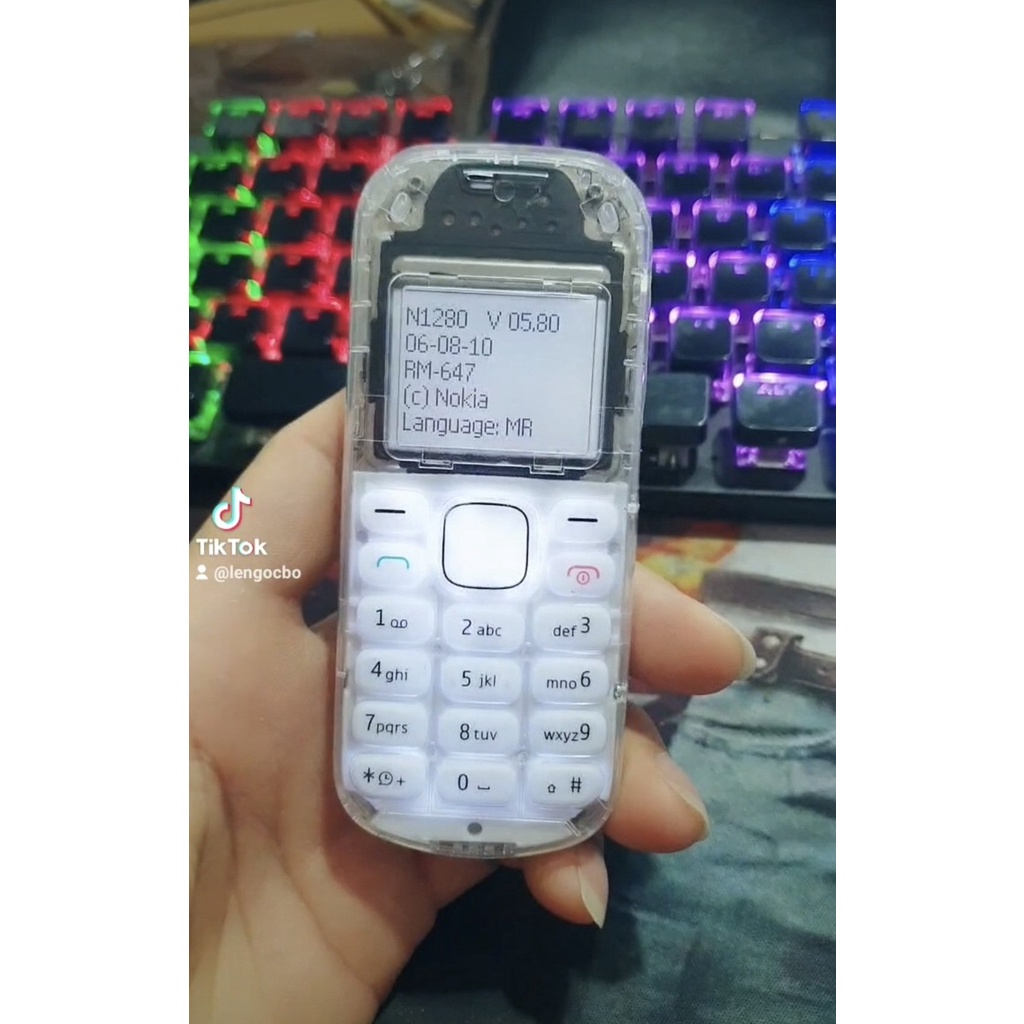 Điện Thoại Nokia 1280 Vỏ Trong Chính Hãng