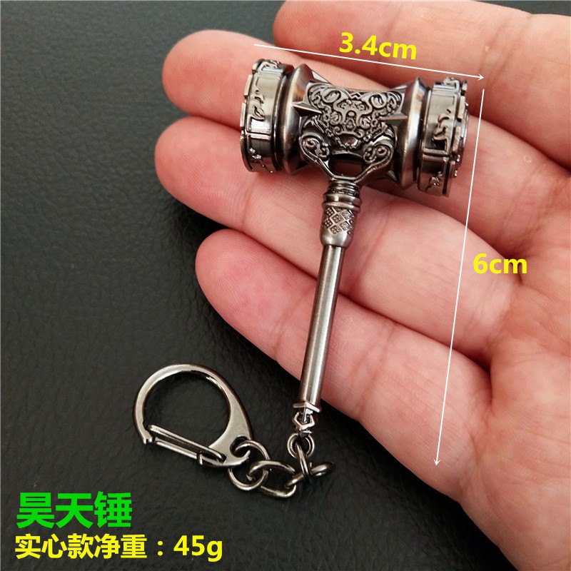 Móc Khóa Kim Loại Hình Búa tang san hao tian Của douro mainland