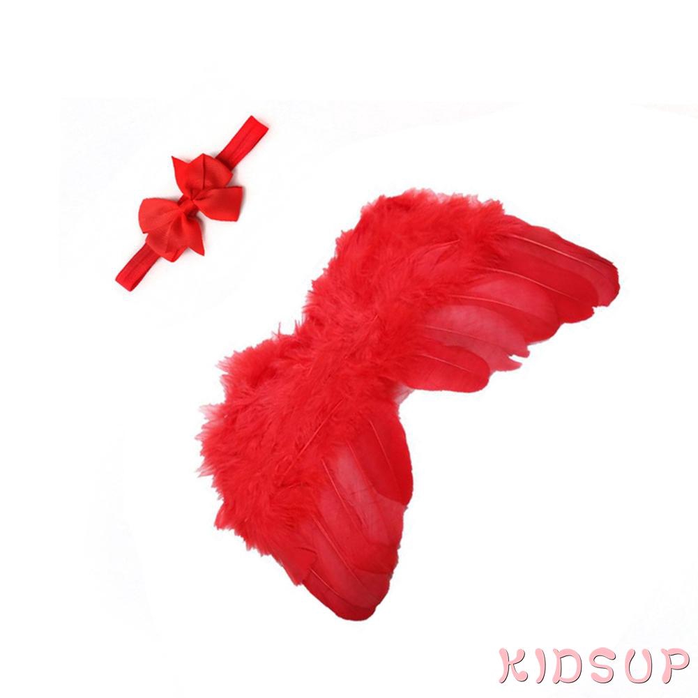 Set Cánh Thiên Thần+Băng Đô Hoa Chụp Ảnh Cho Bé