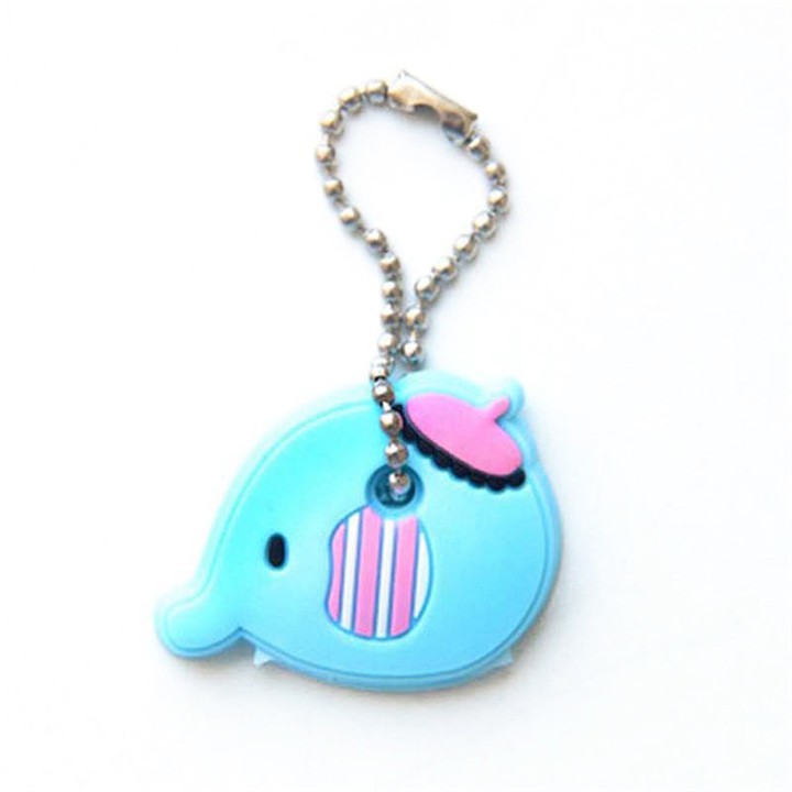 Miếng vỏ bọc chìa khóa silicon dễ thương đa dạng màu F167SPAZ