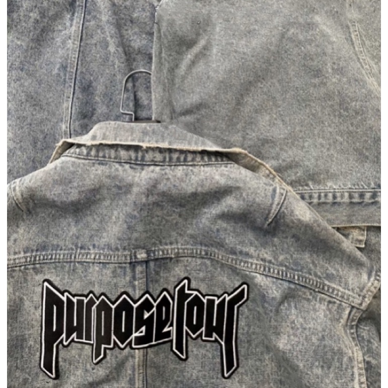 Áo Bò Fear Of God x Purpose Tour 5TH- Justin Biebe Fear Of God Purpose Tour Jacket Denim Jacket- Áo FOG/ Áo Purpose Tour