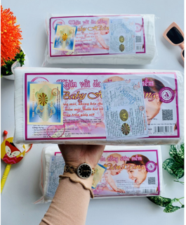 Khăn khô đa năng baby hiền trang - Khăn vải khô loại đẹp - KV18 Bebekids gói 230gam