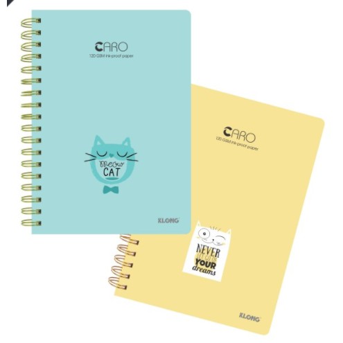 Sổ Lò xo caro B5 KLONG 200 Trang MS297