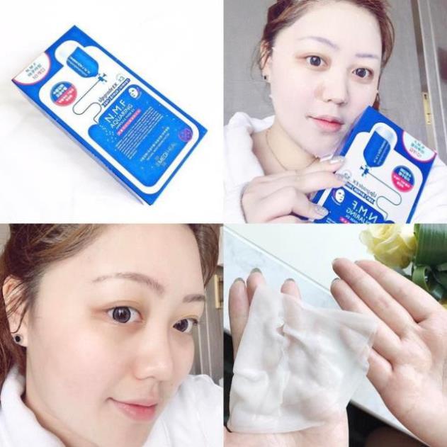 Mặt nạ cấp nước dưỡng ẩm Mediheal N.M.F Aquaring Ampoule Mask _ Mediheal Chính Hãng