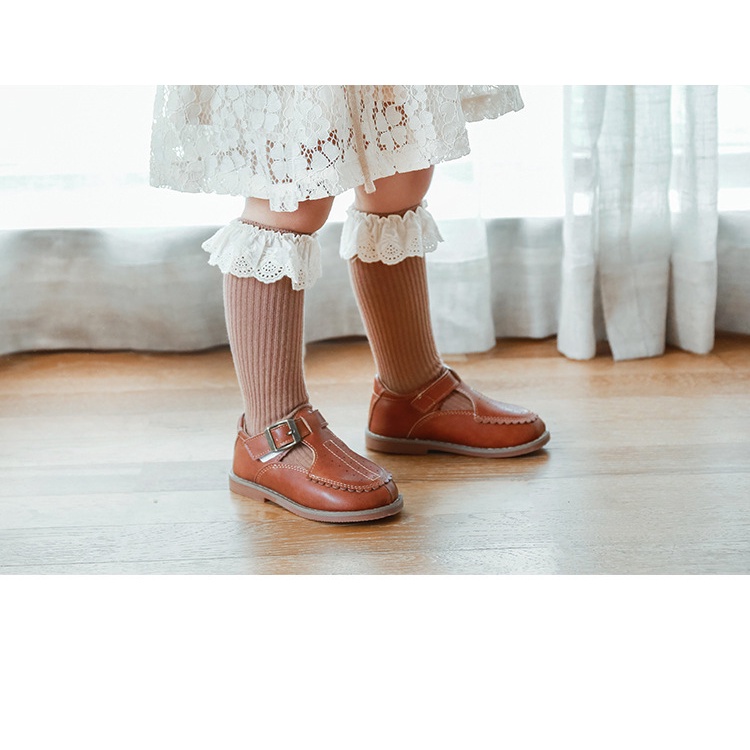 Vớ Cổ Trung Không Gót 22 Tuổi Phong Cách Xuân Thu Mới Cho Bé Gái